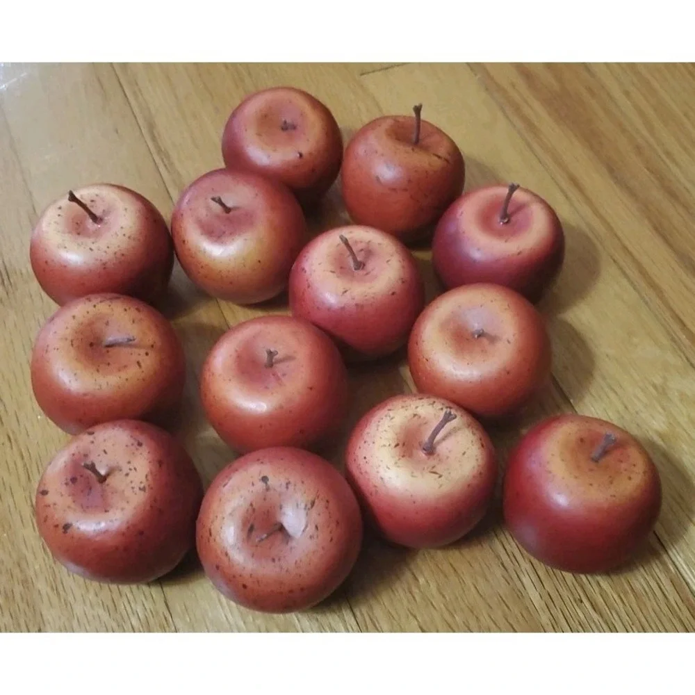 Faux Fake Fruit Crab Apple‎ Home Decor Artificial Lot Of 13